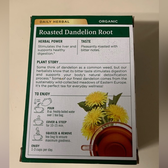 ☕️ Traditional Medicinals organic roasted dandelion root tea ☕️ - Picture 4 of 7
